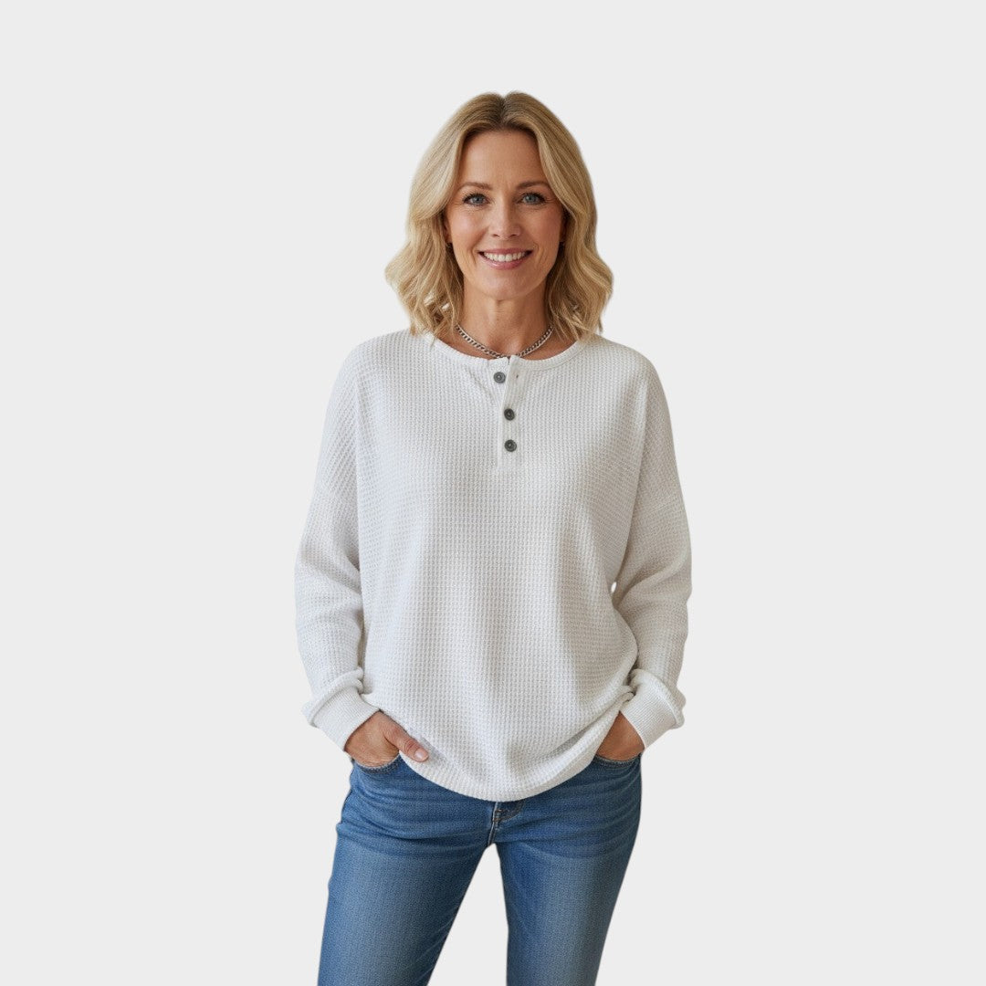 Hela | Suéter de Punto Waffle